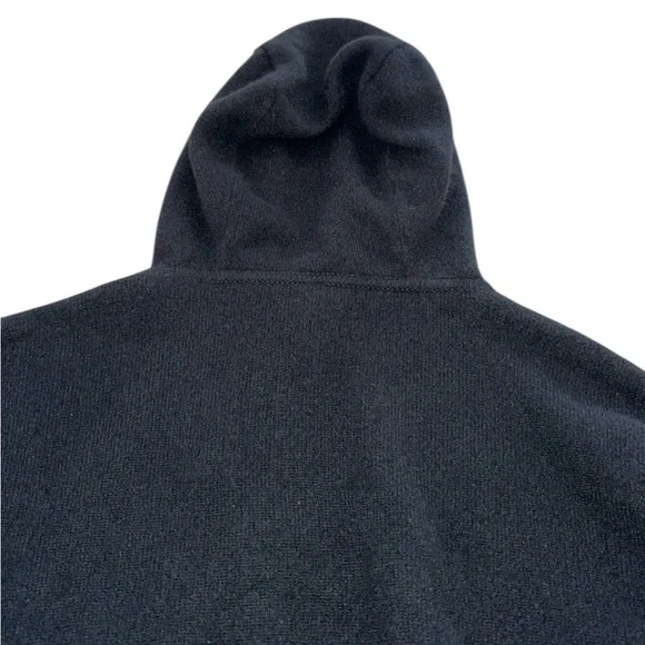 ALO Yoga Black Jet Set Cashmere Pullover Sweatshirt Hoodie XS - Picture 12 of 12